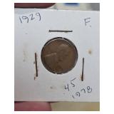 1929 Lincoln Wheat penny