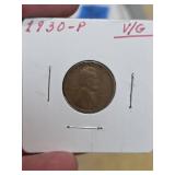 1930-P Lincoln Wheat penny