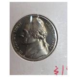 1976-S Jefferson Proof nickle