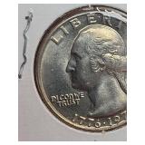 1976D MS65 Jefferson Bicentennial Proof quarter