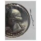 1976D MS65 Washington Bicentennial Proof quarter