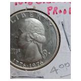 1976-S Washington Proof quarter