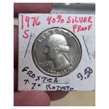 1976 Washington Bicentennial Proof quarter