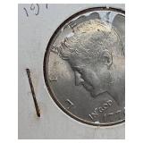 1976 JFK Bicentennial half dollar