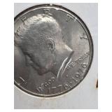1976 JFK Bicentennial half dollar