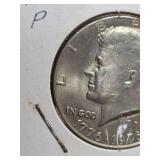 1976-P JFK Bicentennial half dollar