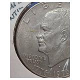 1976 Eisenhower Bicentennial half dollar