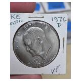 1976-D Eisenhower Bicentennial half dollar