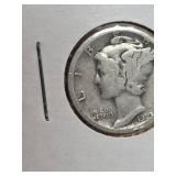 1923-S Mercury silver dime