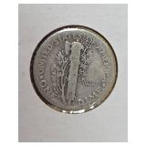 1923-S Mercury silver dime