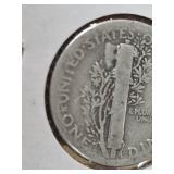 1923-S Mercury silver dime