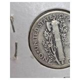1931 Mercury silver dime
