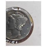 1935-P Mercury silver dime