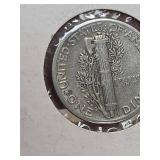 1935-P Mercury silver dime