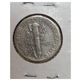 1937 Mercury silver dime