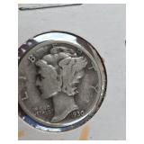 1939-S Mercury silver dime