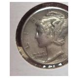 1940-S Mercury silver dime