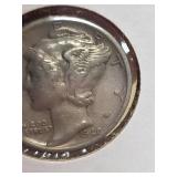 1940-S Mercury silver dime