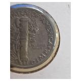 1940-S Mercury silver dime