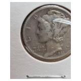 1941-S Mercury silver dime