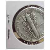 1942 Mercury silver dime