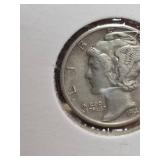 1942-P Mercury silver dime