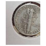 1942-P Mercury silver dime