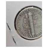 1943-S Mercury silver dime