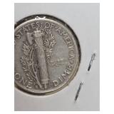 1943-S Mercury silver dime