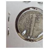 1943 Mercury silver dime