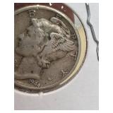 1944 Mercury silver dime