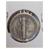 1945 Mercury silver dime