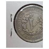 1905 Barber V nickle