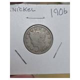 1906 Barber V nickle