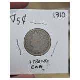 1910 Liberty V nickle