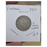 1911 Liberty V nickle