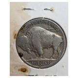1938-D Buffalo nickle