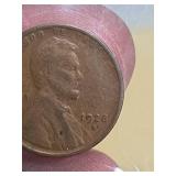 1928-S Lincoln Wheat penny
