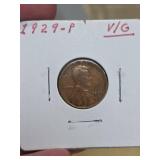 1929-P Lincoln Wheat penny