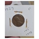 1929 Lincoln Wheat penny
