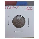 1930-P Lincoln Wheat penny