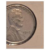 1943 Lincoln steel penny
