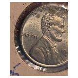1943-D Lincoln steel penny