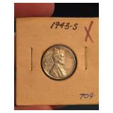 1943-S Lincoln steel penny