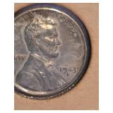 1943-S Lincoln steel penny