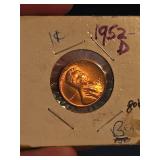 1952-D Lincoln Wheat penny
