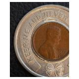 1971-D  ENCASED LINCOLN CENT PROMOTIONAL COIN