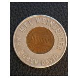 1971-D  ENCASED LINCOLN CENT PROMOTIONAL COIN