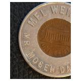 1971-D  ENCASED LINCOLN CENT PROMOTIONAL COIN