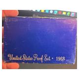 1968 US Proof coin set